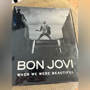 Hardcover Bon Jovi Book! ❄️ 3 for $20